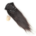 2015 New silky straight clip in hair extensions for black women&african americans